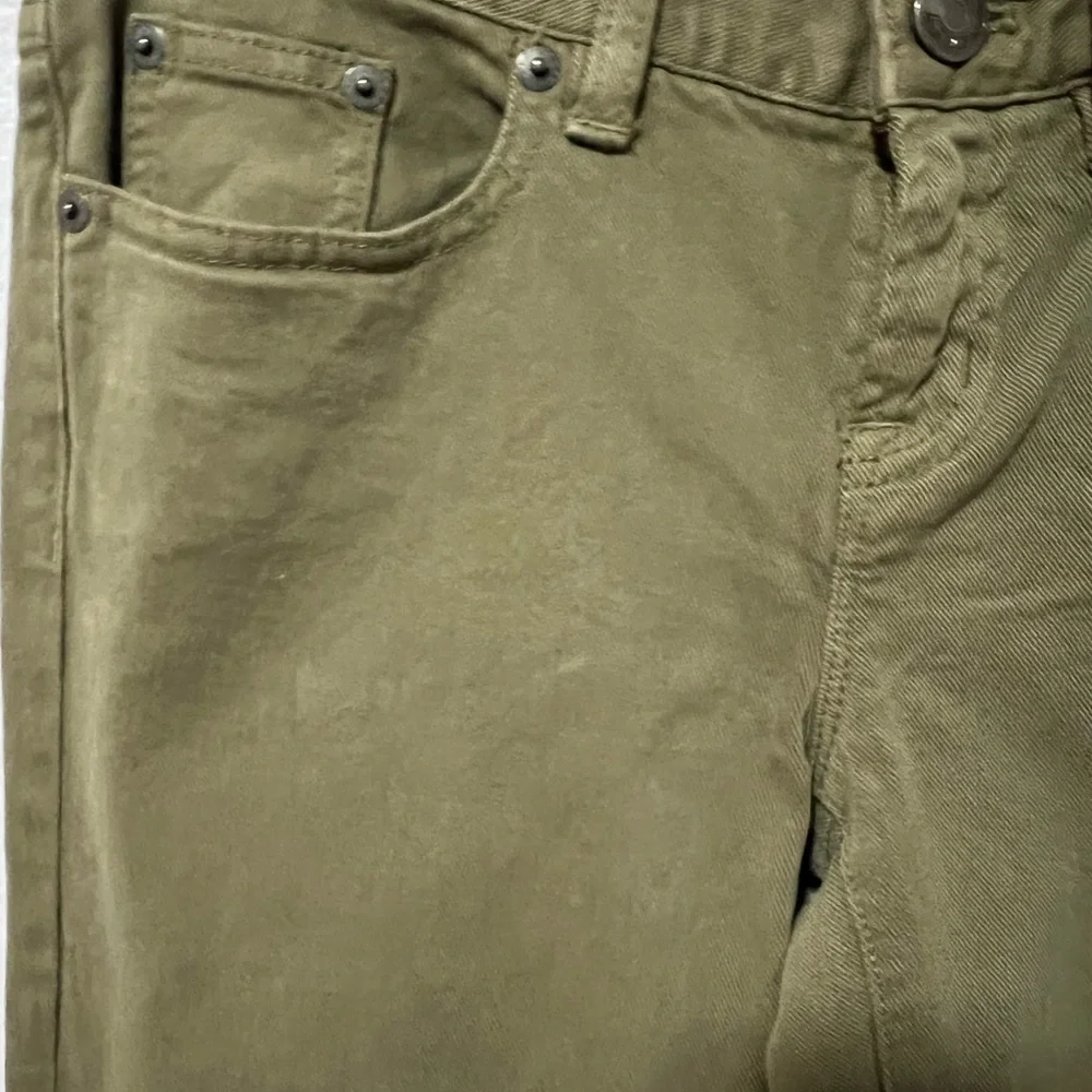 J. Crew Green toothpick Skinny Jeans with‎ Tapered Fit